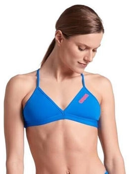 Arena Team Swim Top Tie Back Solid 004768800 blau fluss