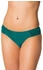 Aquarti Bikini-Hose seitlichen Raffungen smaragdgrün