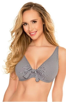 Vivisence Bikini-BH 3203 soft cups gestreift