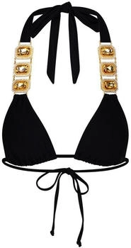 Moda Minx Bikini Top Boujee schwarz