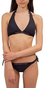 Tommy Hilfiger Bikinitop Triangle herausnehmbare Polster schwarz