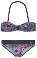 s.Oliver Bandeau-Bikini mit coolem Print