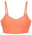 Sunseeker Crop-Bikini-Top Loretta Strukturmuster pfirsich