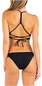 Hurley Moderate Btm Bikini Top newprint schwarz