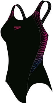 Speedo Alover PNL Lnbk Badeanzug schwarz lila