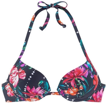 Sunseeker Push-Up-Bikini-Top marine-bedruckt