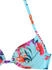 Sunseeker Push-Up-Bikini-Top hellblau bedruckt A