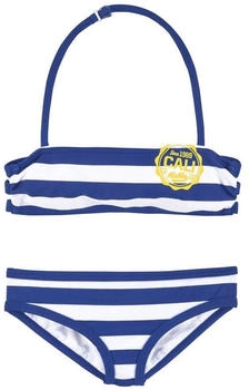 Bench Bandeau-Bikini gestreift blau weiß