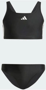 Adidas V-Back Bikini schwarz wei&szlig;