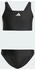Adidas V-Back Bikini schwarz weiß