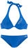 Venice Beach Bügel-Bikini blau schwarz