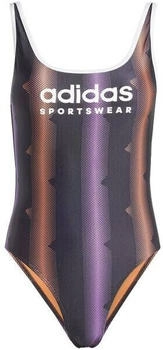 Adidas Tiro U-Back Badeanzug schwarz wei&szlig;
