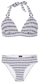 Protest Prtlucia Halter Bikini C- grau weiß