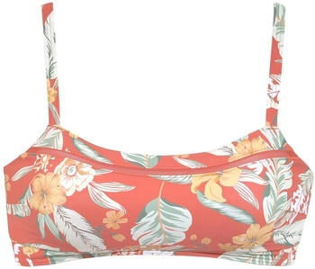 Sunseeker Bustier-Bikini-Top rostrot bedruckt