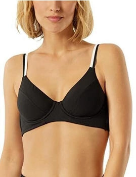Schiesser Bügel Top Bikini schwarz