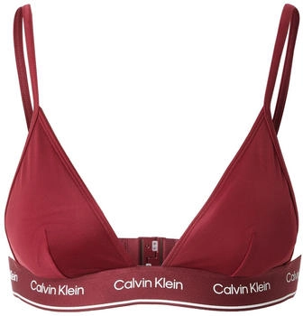 Calvin Klein Bikinitop 'Meta Legacy' beere weiß