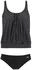 Lascana Oversize-Tankini (505470) schwarz/weiß