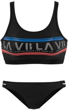 Venice Beach Bustier-Bikini schwarz