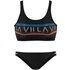 Venice Beach Bustier-Bikini schwarz