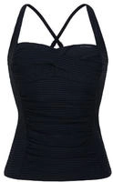 Protest - Mixcamo Tankini Top Damen true black schwarz