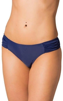 Aquarti Bikini-Hose seitlichen Raffungen dunkelblau