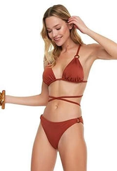 Trendyol Accessory Detailed Six Bikini Bottoms braun