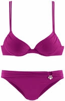 s.Oliver Push-Up-Bikini mit Zierring an der Hose