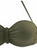 Buffalo Bügel-Bandeau-Bikini trendiger Look oliv