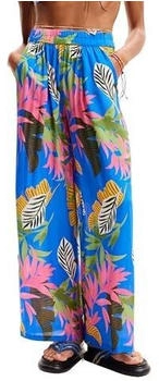 Desigual Tropical Part Bikini Bottoms blau
