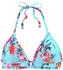 Sunseeker Triangel-Bikini-Top hellblau bedruckt C D
