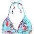 Sunseeker Triangel-Bikini-Top hellblau bedruckt C D