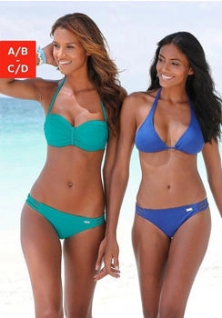 Buffalo Triangel-Bikini-Top Happy blau