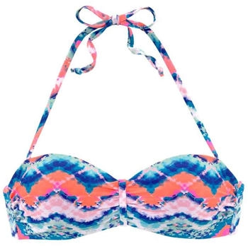 Venice Beach Venice Beach Bandeau-Bikini-Top blau orange