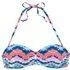 Venice Beach Venice Beach Bandeau-Bikini-Top blau orange