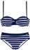 Lascana Bügel-Bandeau-Bikini (41616114) marine/weiß