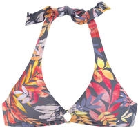 Vivance Triangel-Bikini-Top "Leilani" bedruckt, herausnehmbare Cups, im Nacken und