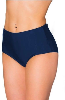 Aquarti Bikinihose Mittelhohem Bund dunkelblau