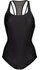Arena Damen Schwimmanzug WOMEN'S MESH PANELS POWER BACK schwarz
