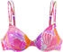 Sunseeker Bikinitop hellblau lila orange pink