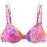 Sunseeker Bikinitop hellblau lila orange pink