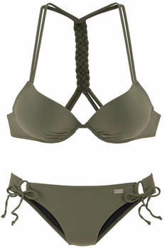 Buffalo Damen Bikini oliv 4306392