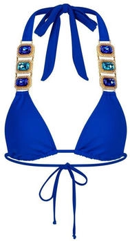 Moda Minx Boujee Triangel Top blau