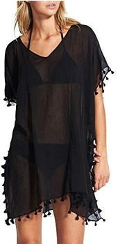 Seafolly Amnesia Kaftan Pareos schwarz