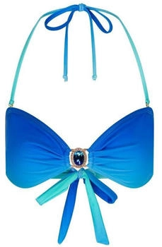 Moda Minx Bikini-Top Club Tropicana blau