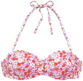 Lascana B&uuml;gel-Bandeau-Bikini-Top (70251028) rot/flieder