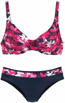 Petite Fleur B&uuml;gel-Bikini beere-bedruckt