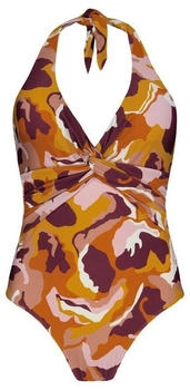 Barts Lunan Halter Shaping One Piece Bikini-Top bunt ochre