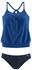 Venice Beach Tankini marine-blau schwarz Oversize