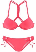 Buffalo Push-Up-Bikini mit geflochtenem R&uuml;ckendetail