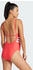 Adidas 3-Streifen U-back Badeanzug Semi Lucid Red / Pulse Magenta (JE4371)